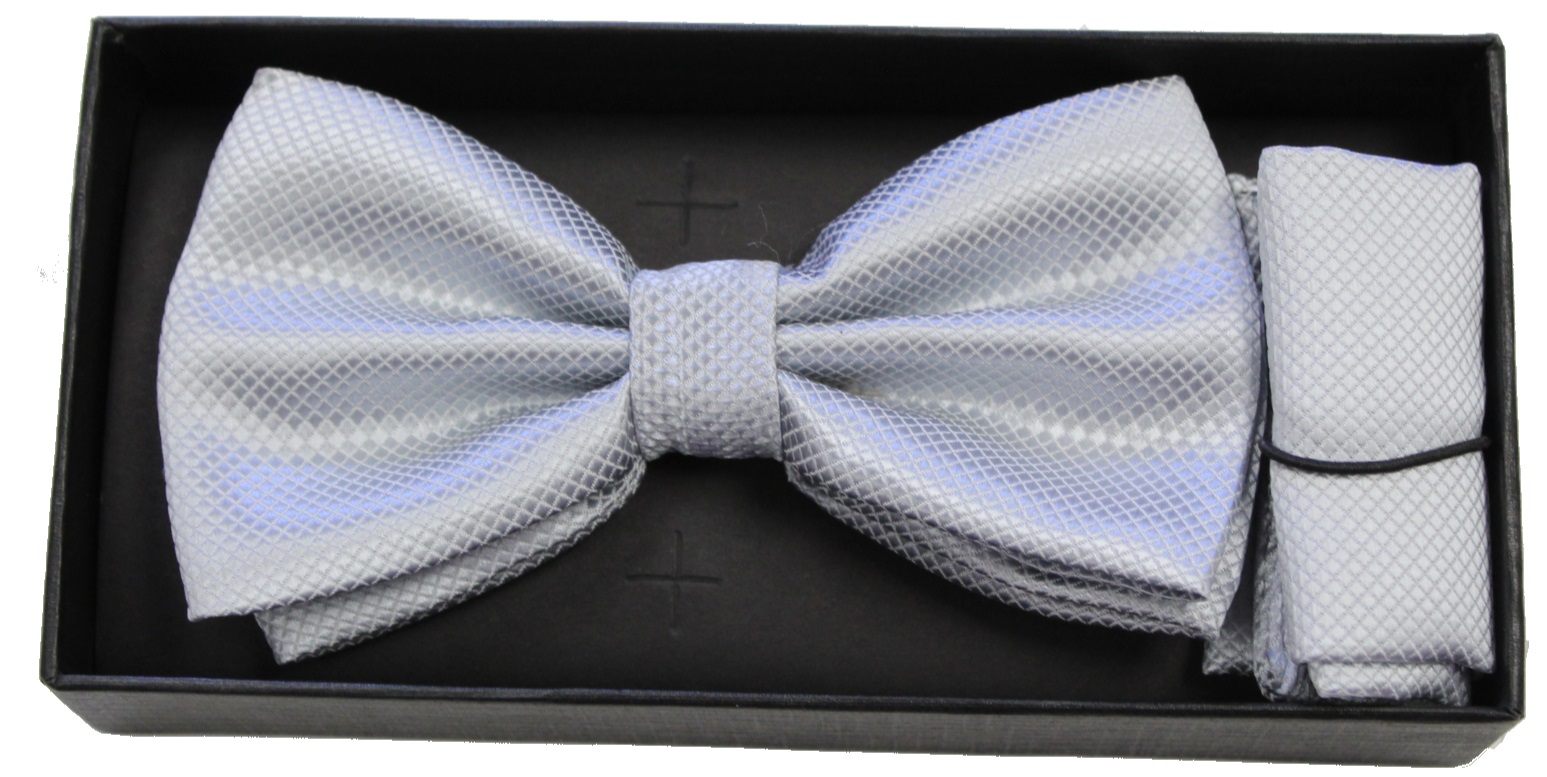bow tie pocket hanky formal set