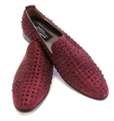 Red Mini Spike Shoe